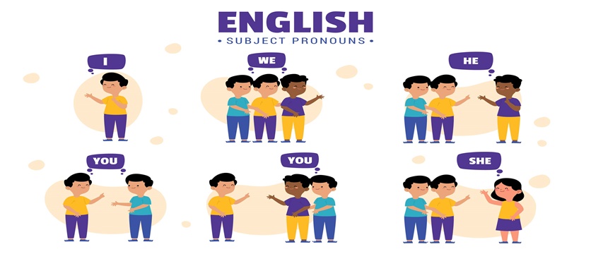 Subject Pronouns - Pronomes do sujeito em ingls